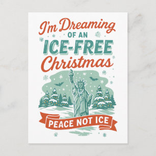 氷のないクリスマスを夢見て シーズンポストカード