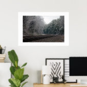 氷のようなターン ポスター (ホームオフィス)