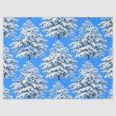 氷のような木の夢　雪の森 薄葉紙 (正面)