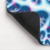 ～氷のような白と青～ マウスパッド (コーナー)