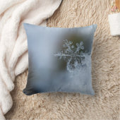 氷のような雪片 クッション (ブランケット)