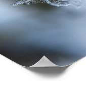 氷のような雪片 ポスター (角)