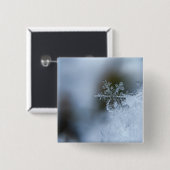 氷のような雪片 缶バッジ (正面&裏面)