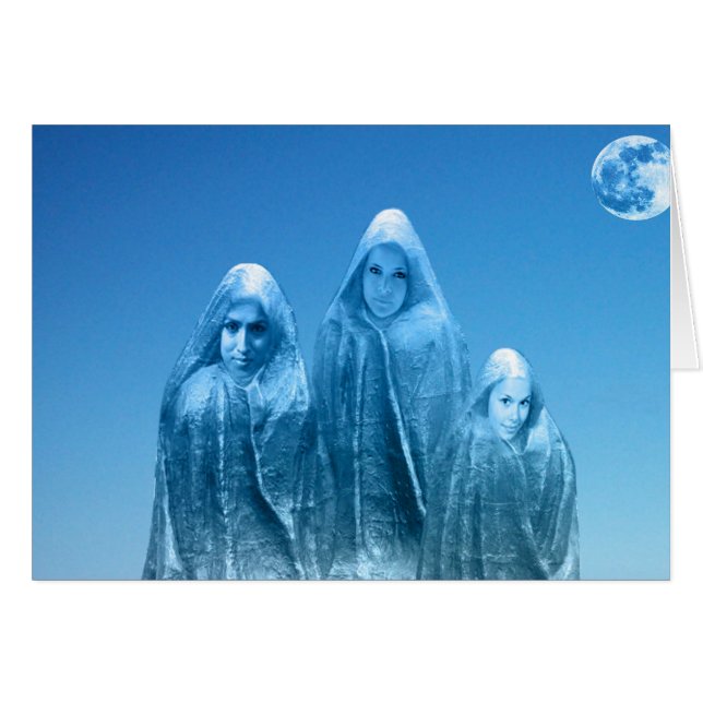 氷のような青い空 (正面横)