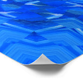 氷のような青い雪….. ポスター (角)