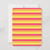 氷のアイスキャンデーの夏のパーティの招待状 招待状 (裏面)