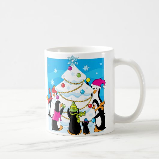 氷のクリスマス コーヒーマグカップ (右)