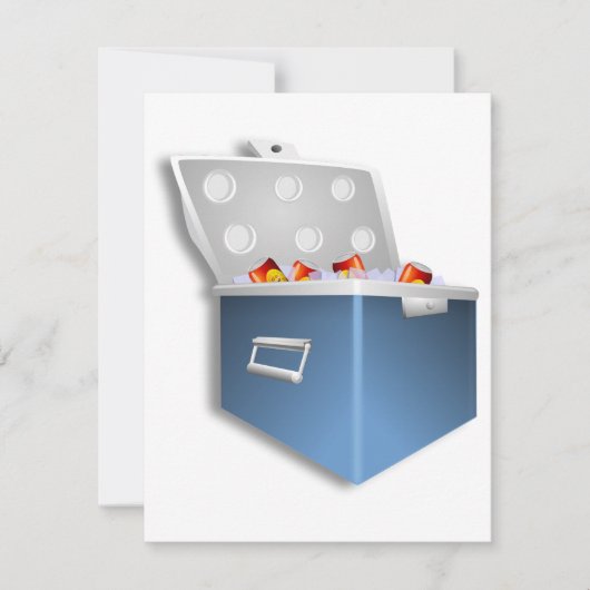 氷のクール招待状 招待状 (正面)