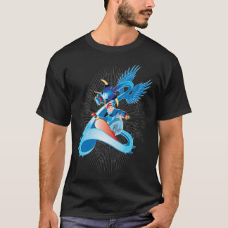 氷のドラゴンを飼いならして下さい Tシャツ