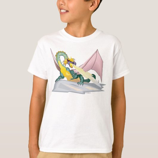 氷のドラゴン(子供) Tシャツ (正面)