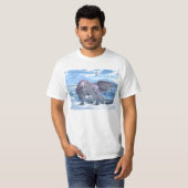 氷のドラゴン Tシャツ (正面フル)