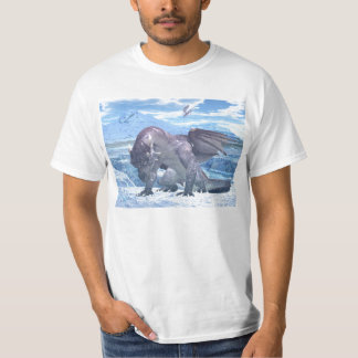 氷のドラゴン Tシャツ