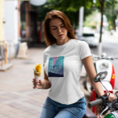 氷のファンタジーの風景 Tシャツ