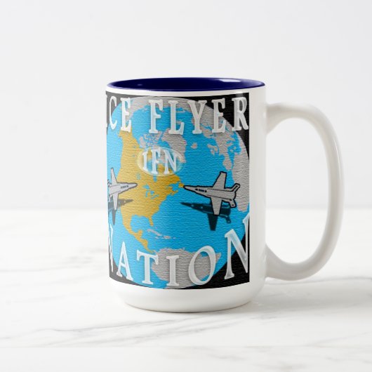 氷のフライヤの国家のマグ ツートーンマグカップ (右)