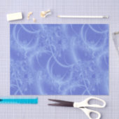 氷のフラクタルのティッシュペーパー 薄葉紙 (クラフト)