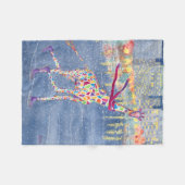 氷のフリースブランケットのAnnabelle フリースブランケット (正面(横))