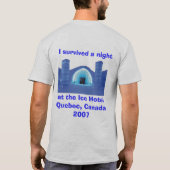 氷のホテル Tシャツ (裏面)