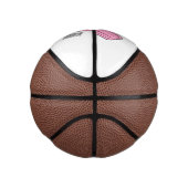 氷のポップ・アートの漫画イラストレーション ミニバスケットボール (右)