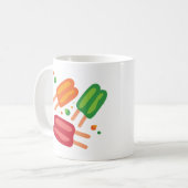 氷のポップ コーヒーマグカップ (正面左)