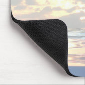 氷の上で冷たいペンギン マウスパッド (コーナー)