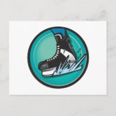 氷の上に持って行く ポストカード (正面)