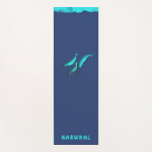 氷の下で鳴り響く ヨガマット (正面)