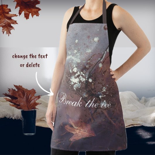 氷の下 エプロン