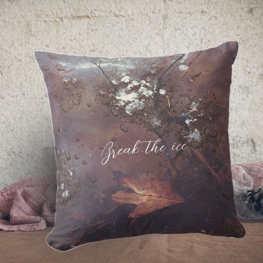 氷の下 クッション