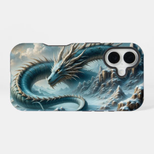 氷の世界で目覚めるドラゴン iPhone 16ケース