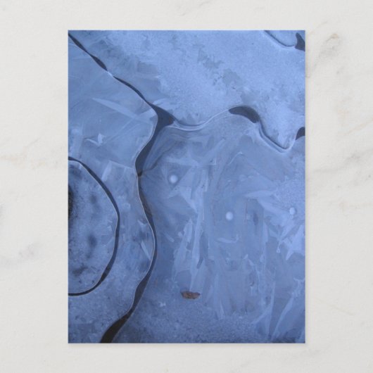 氷の中で ポストカード (正面)