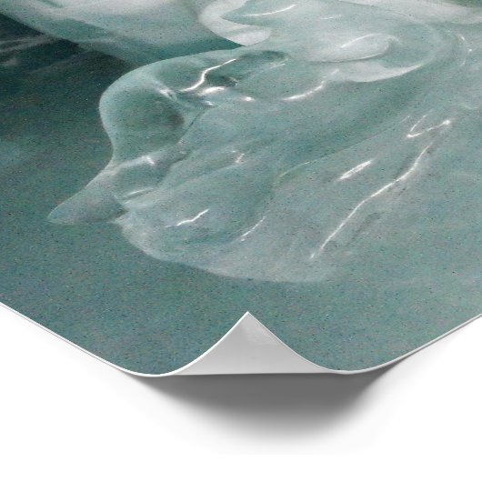 氷の中のイグルーとエスキモー ポスター (角)