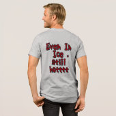 氷の中のチリ トライブレンドTシャツ (フル背面)