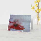 氷の中の船乗り カード (黄色い花)