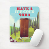 氷の冷たいソーダ商業を持っている。 マウスパッド (マウス)