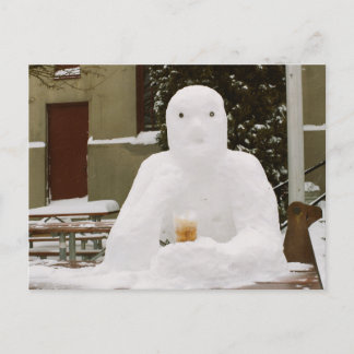 氷の冷たいリフレッシュ ポストカード