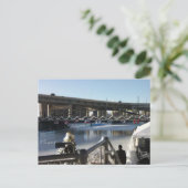 氷の反射 ポストカード (スタンド正面)