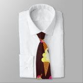 氷の壁紙 ネクタイ (タイ)