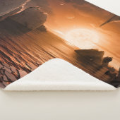 氷の夜の側から外惑星トラピスト–1f。 シェルパブランケット (3/4)