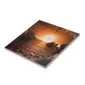 氷の夜の側から外惑星トラピスト–1f。 タイル (側面)