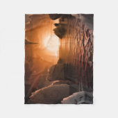 氷の夜の側から外惑星トラピスト–1f。 フリースブランケット (正面)