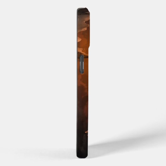 氷の夜の側から外惑星トラピスト–1f。 Case-Mate iPhoneケース (裏面 / 右)