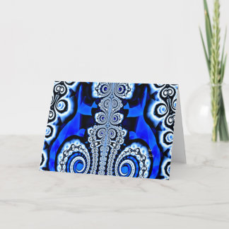 氷の女王の挨拶状 カード