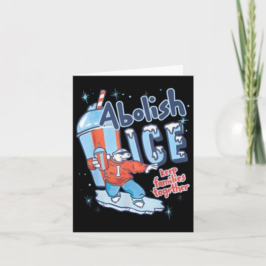 氷の家保族を廃止する カード (正面)