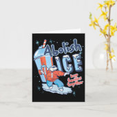 氷の家保族を廃止する カード (黄色い花)