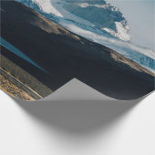 氷の山の風景 ラッピングペーパー (角)