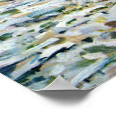 氷の崩壊 byクロード・モネ ポスター (角)