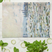 氷の崩壊（The Break Up of the Ice）クロード・モネ キッチンタオル (折り畳み)