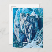 氷の巨人ヨトゥン 凍てついた風景の中 シーズンポストカード (正面/裏面)