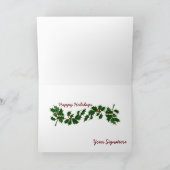 氷の挨拶状を得ること シーズンカード (内部)