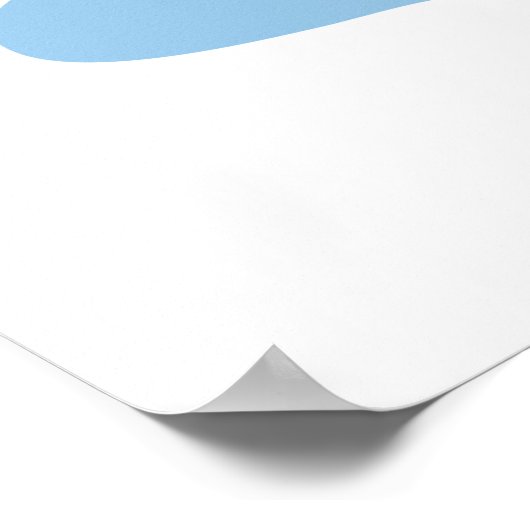 氷の日の氷のキューブおもしろいをパンと持っている ポスター (角)